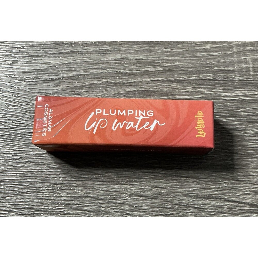 Alamar Cosmetics Agua Ardiente Plumping Lip Water Lip Gloss 6ml Pink Gloss NEW